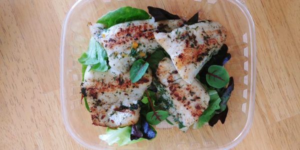 Pickerel Filet w/ Lemon & Fresh Herbs