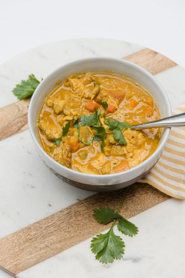 Mulligatawny Chicken + Lentil Stew