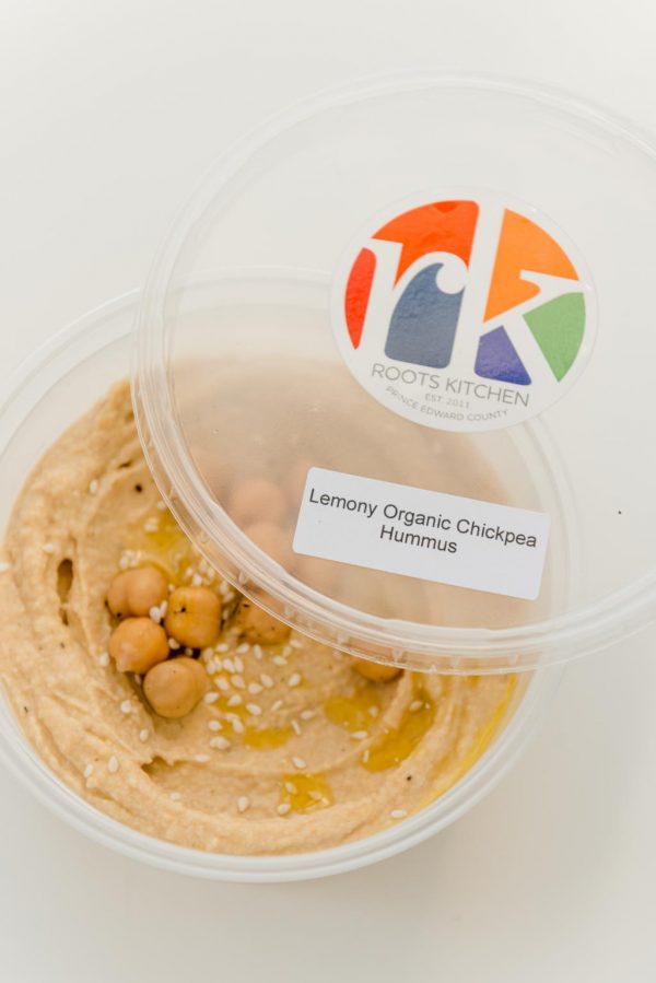 lemony organic chickpea hummus