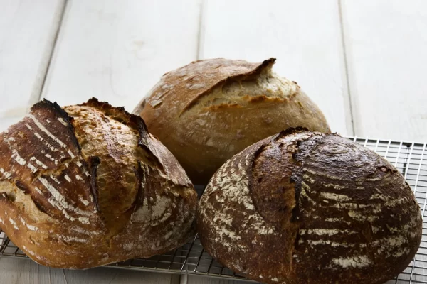 Organic sourdough bread